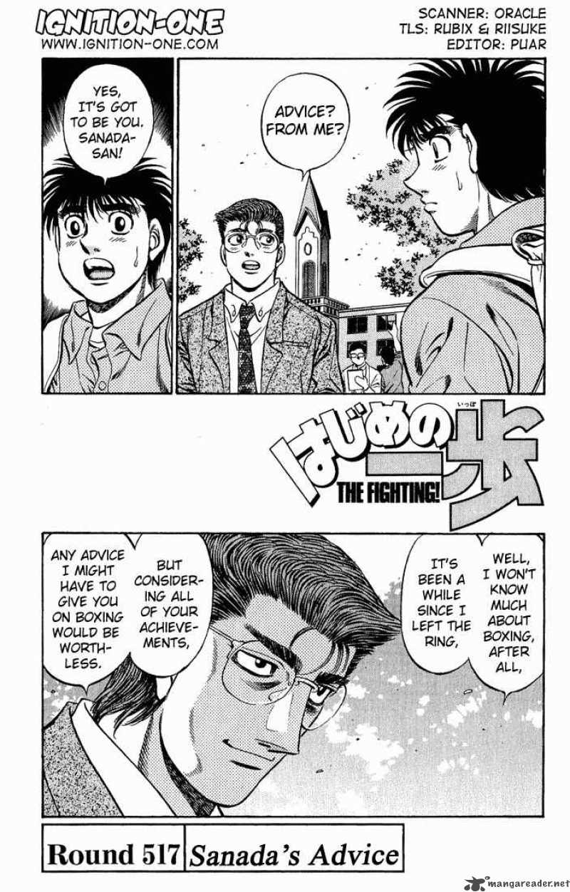 Hajime no Ippo Chapter 517 - Manhwa18.com