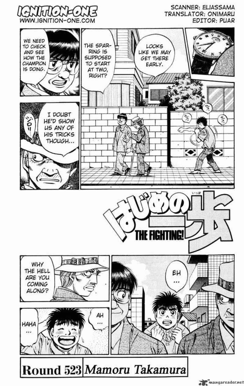 Hajime no Ippo Chapter 523 - Manhwa18.com