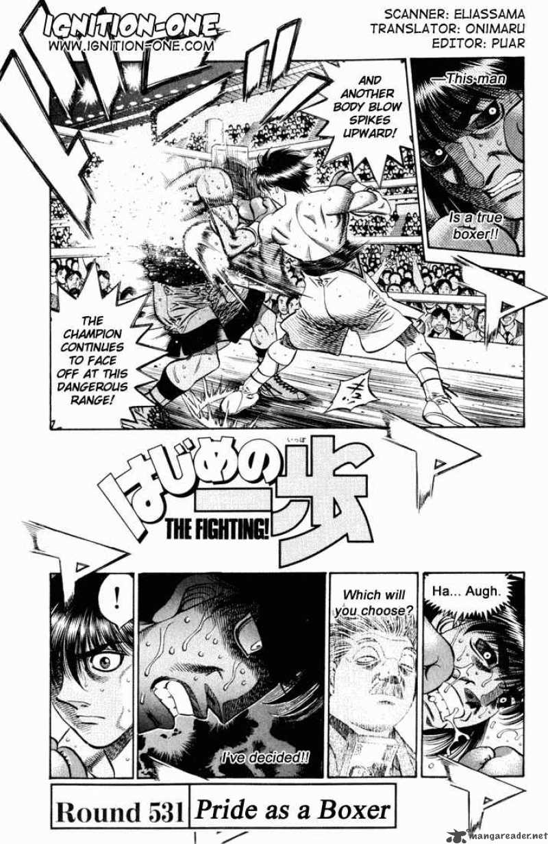 Hajime no Ippo Chapter 531 - Manhwa18.com