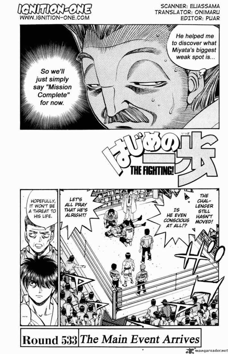 Hajime no Ippo Chapter 533 - Manhwa18.com