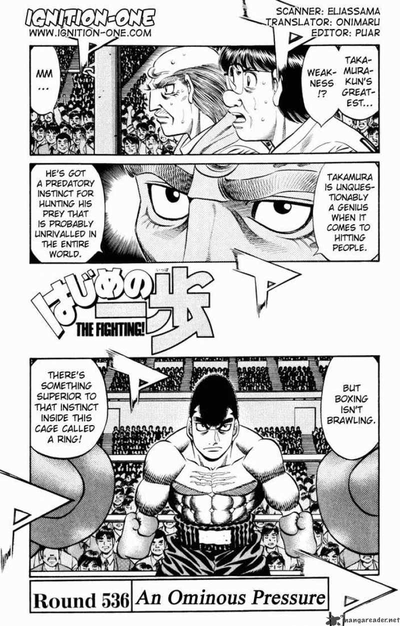 Hajime no Ippo Chapter 536 - Manhwa18.com