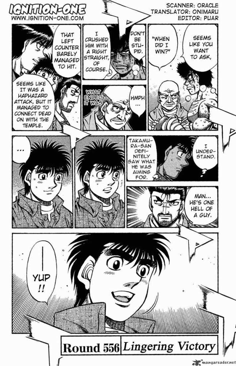 Hajime no Ippo Chapter 556 - Manhwa18.com