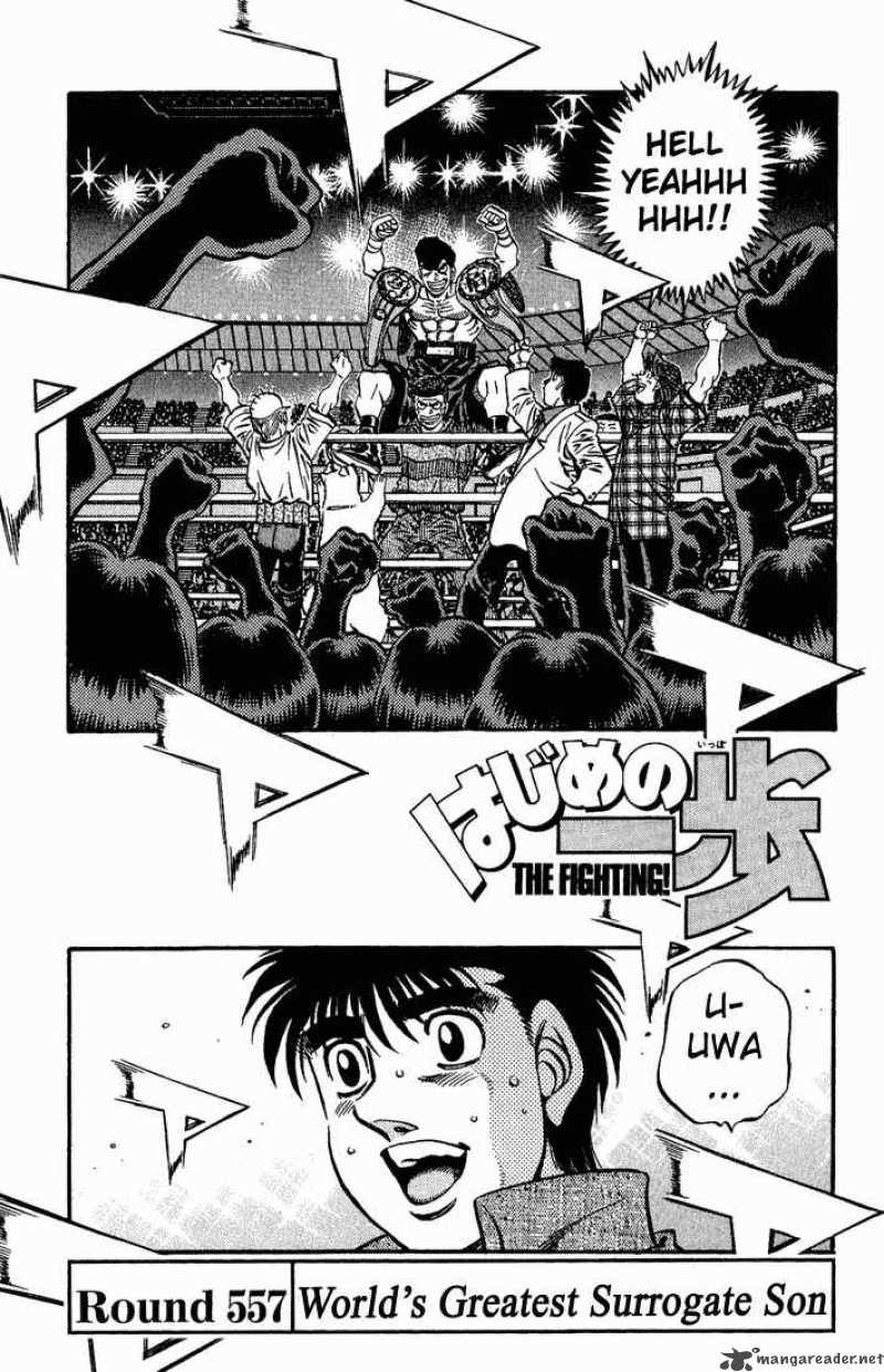 Hajime no Ippo Chapter 557 - Manhwa18.com