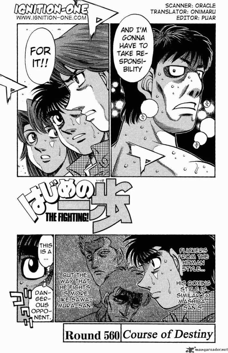 Hajime no Ippo Chapter 560 - Manhwa18.com