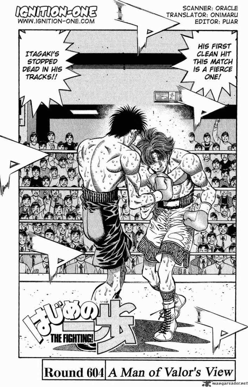 Hajime no Ippo Chapter 604 - Manhwa18.com