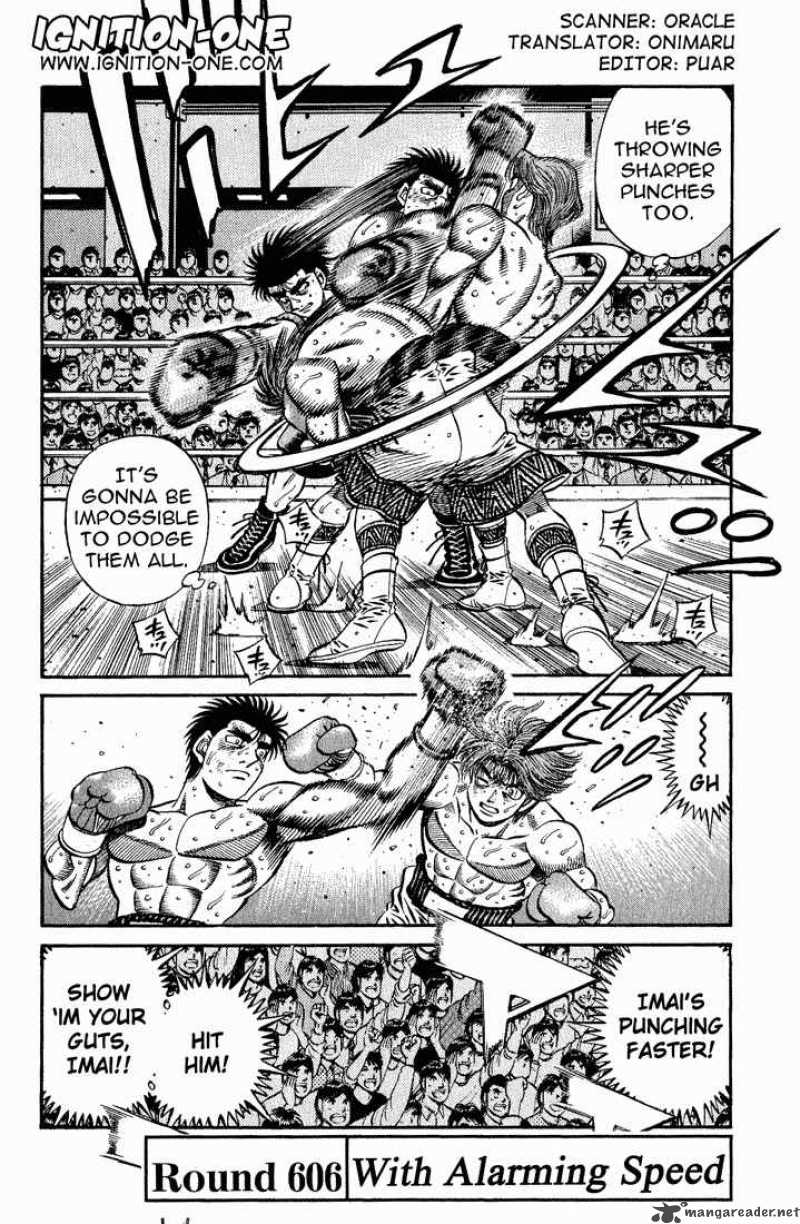 Hajime no Ippo Chapter 606 - Manhwa18.com