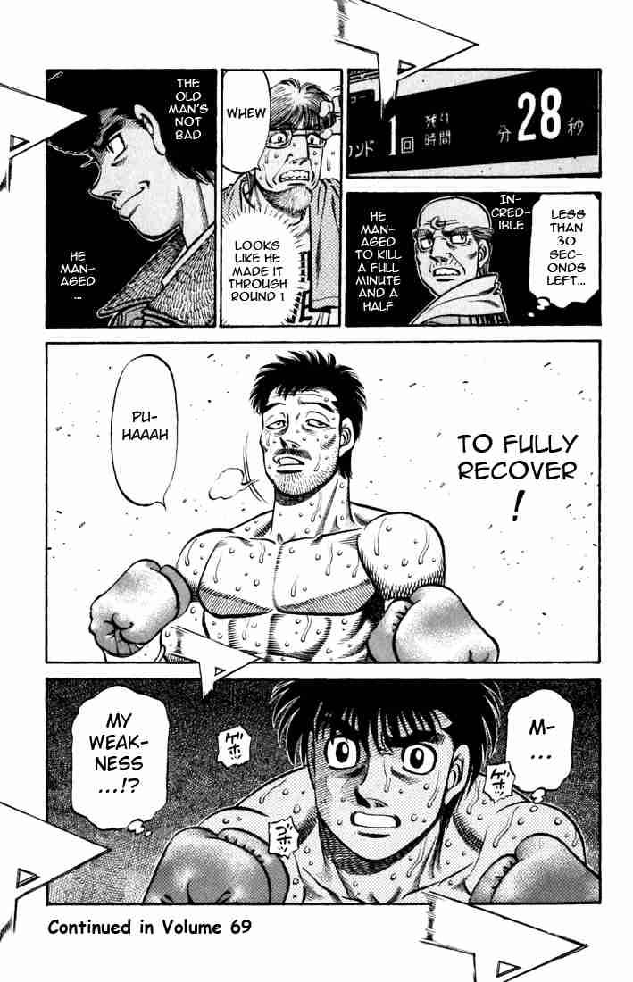 Hajime no Ippo Chapter 637 - Manhwa18.com