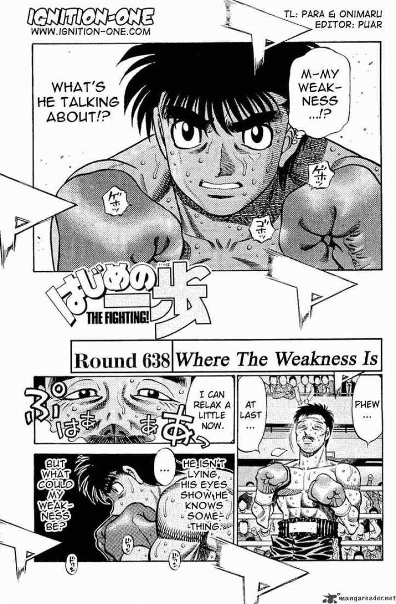 Hajime no Ippo Chapter 638 - Manhwa18.com