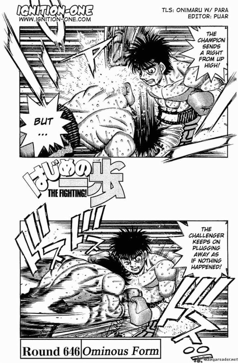 Hajime no Ippo Chapter 646 - Manhwa18.com