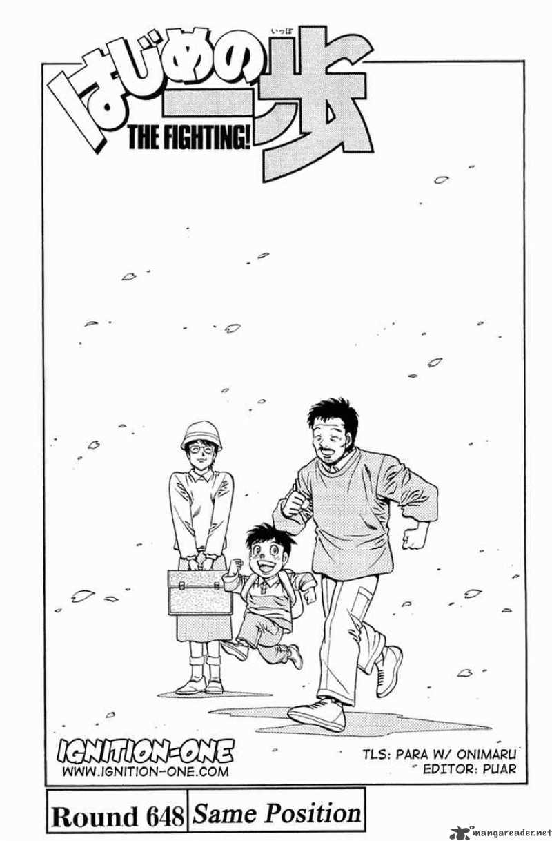 Hajime no Ippo Chapter 648 - Manhwa18.com