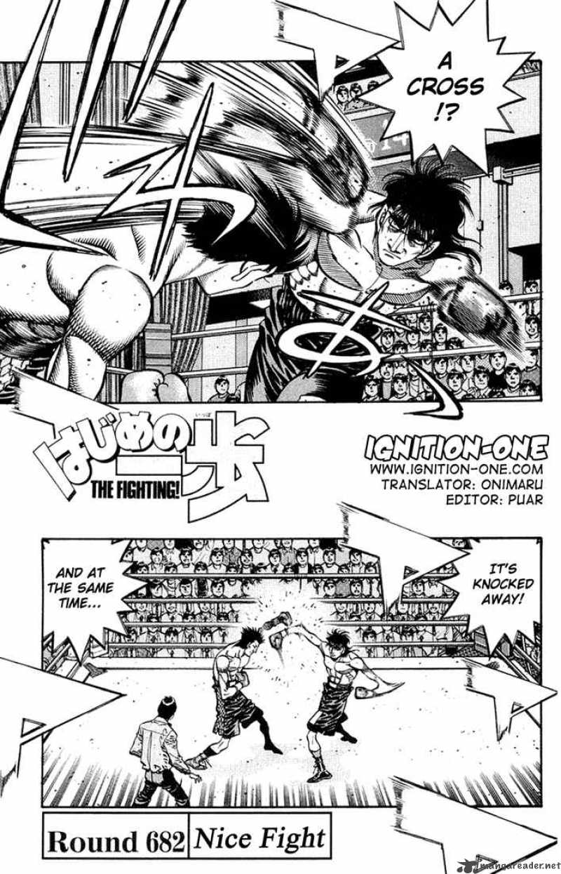 Hajime no Ippo Chapter 682 - Manhwa18.com