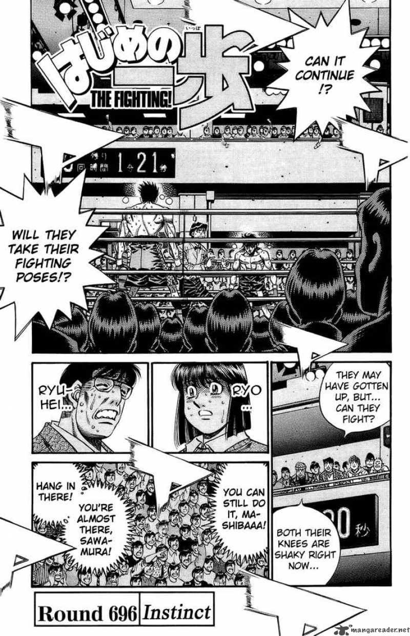 Hajime no Ippo Chapter 696 - Manhwa18.com