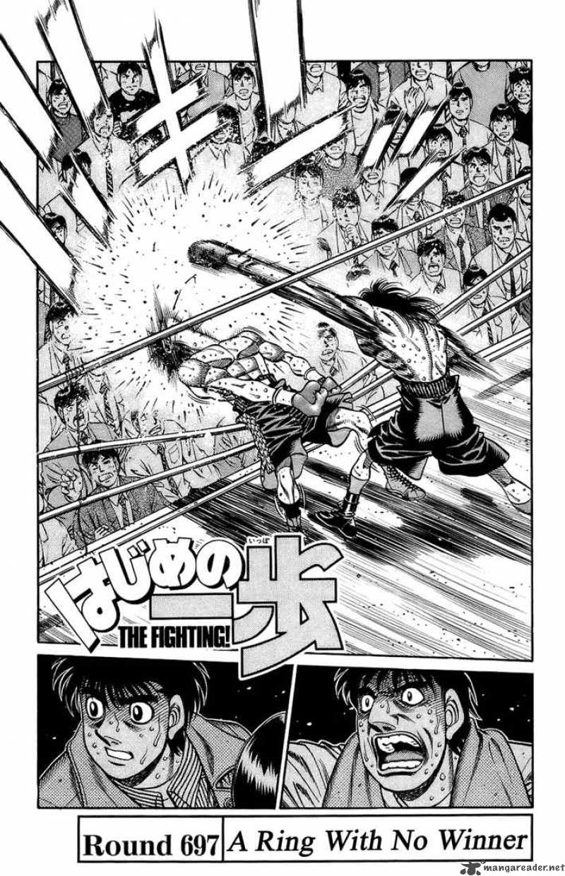 Hajime no Ippo Chapter 697 - Manhwa18.com