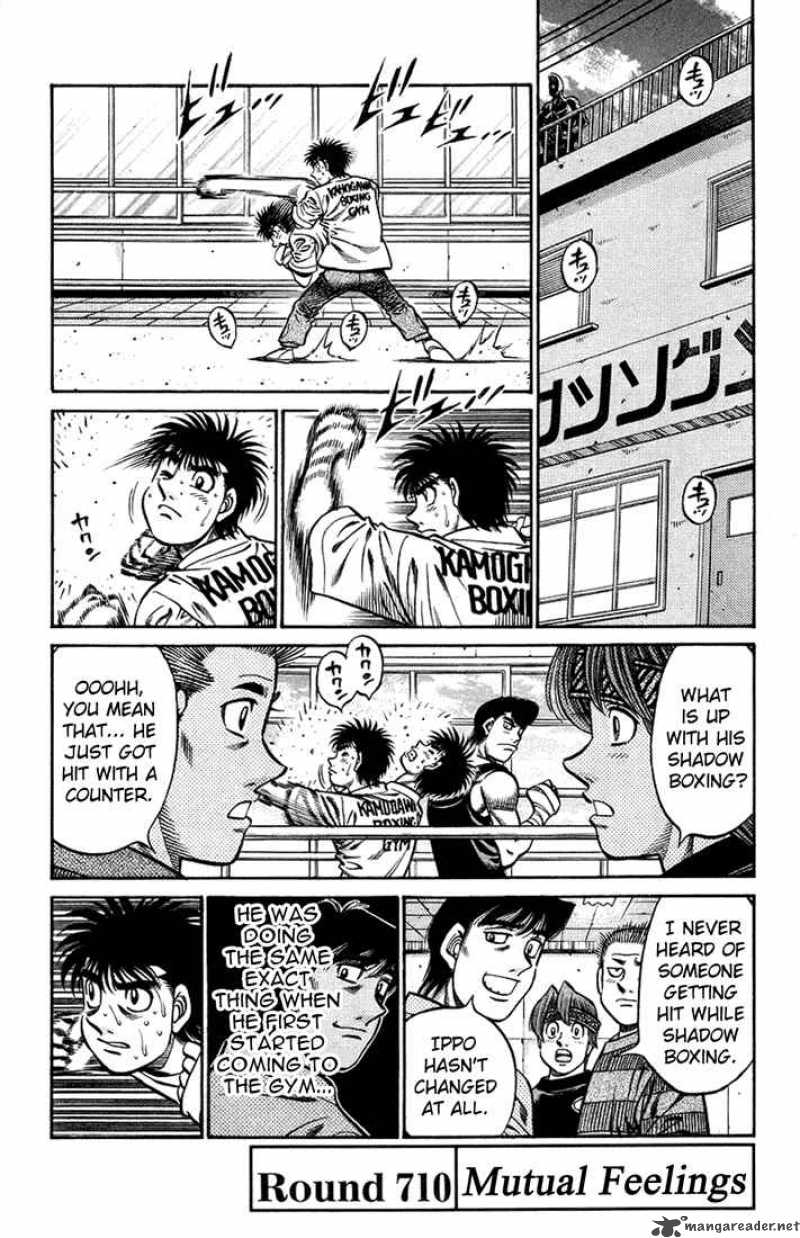 Hajime no Ippo Chapter 710 - Manhwa18.com