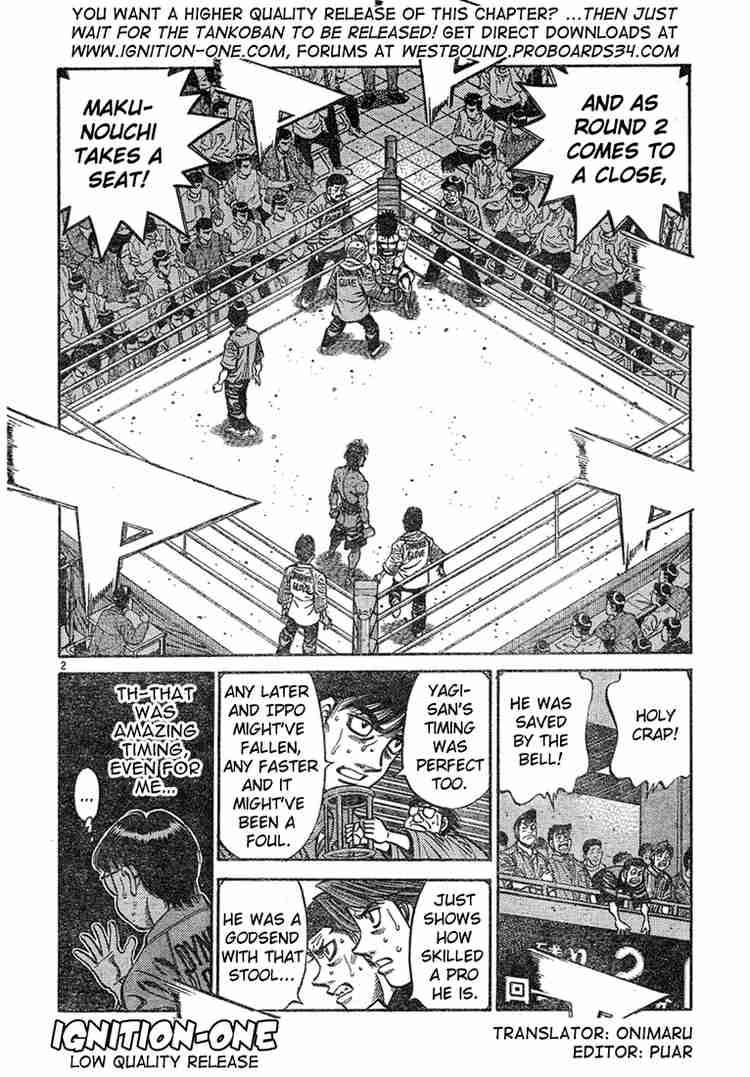 Hajime no Ippo Chapter 735 - Manhwa18.com