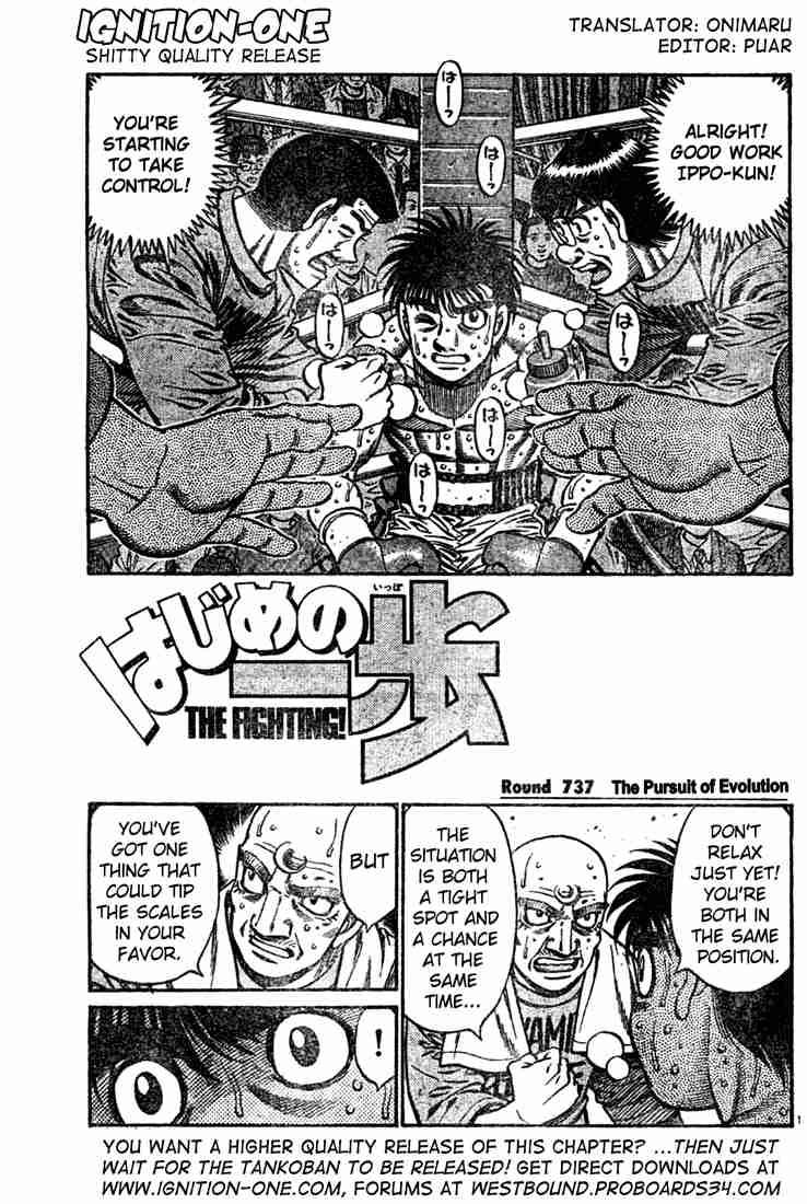 Hajime no Ippo Chapter 737 - Manhwa18.com