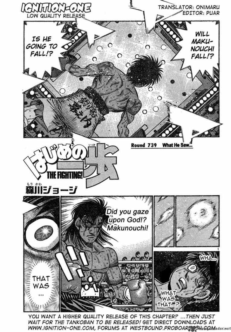 Hajime no Ippo Chapter 739 - Manhwa18.com