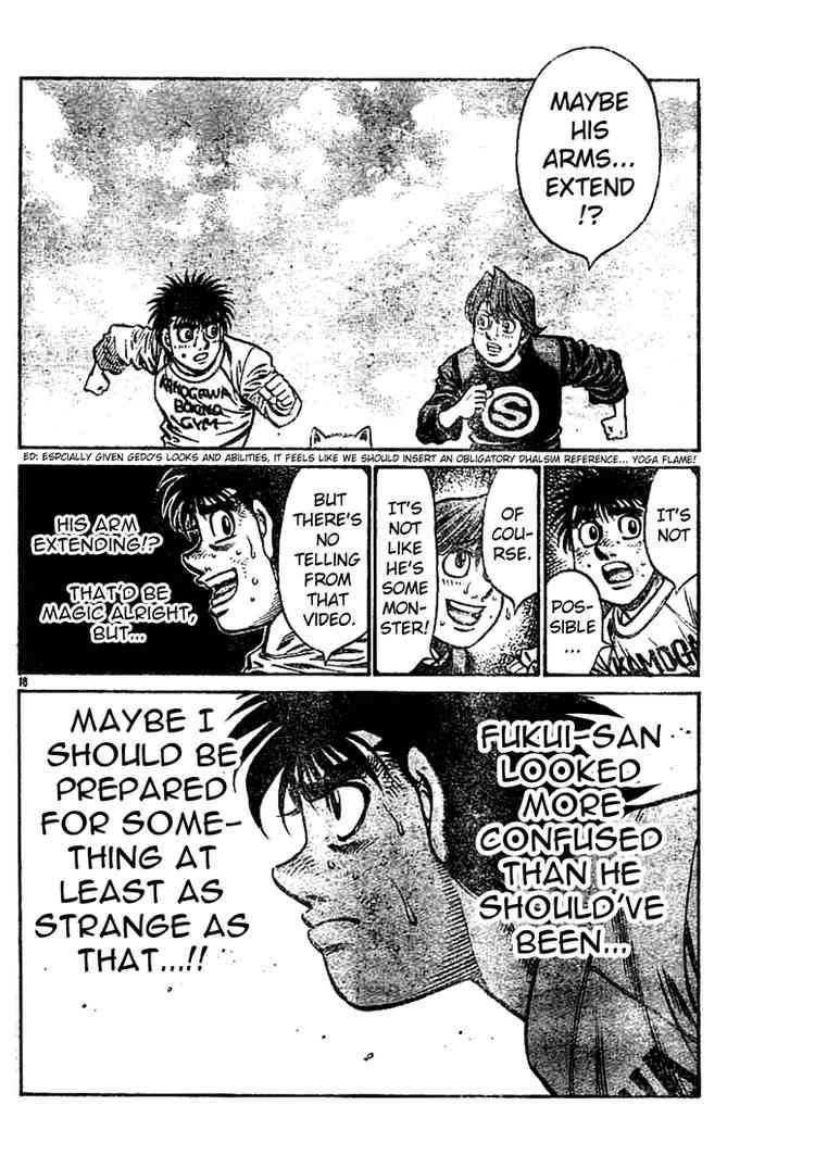 Hajime no Ippo Chapter 761 - Manhwa18.com