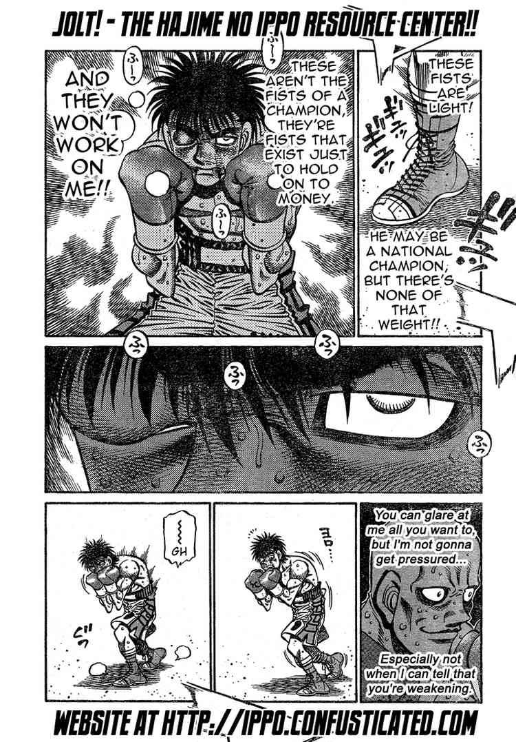 Hajime no Ippo Chapter 781 - Manhwa18.com