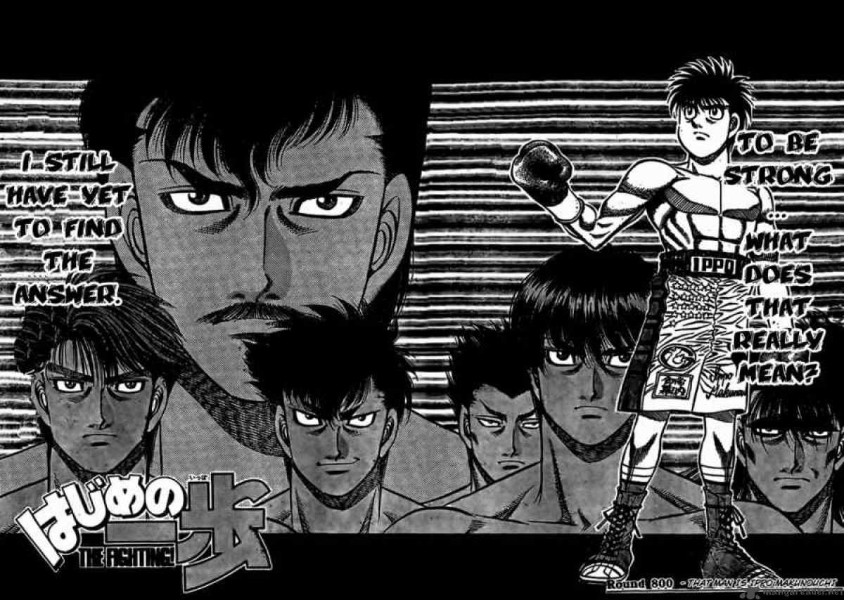 Hajime no Ippo Chapter 800 - Manhwa18.com