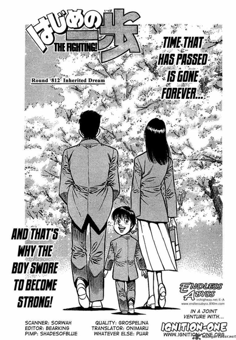 Hajime no Ippo Chapter 812 - Manhwa18.com