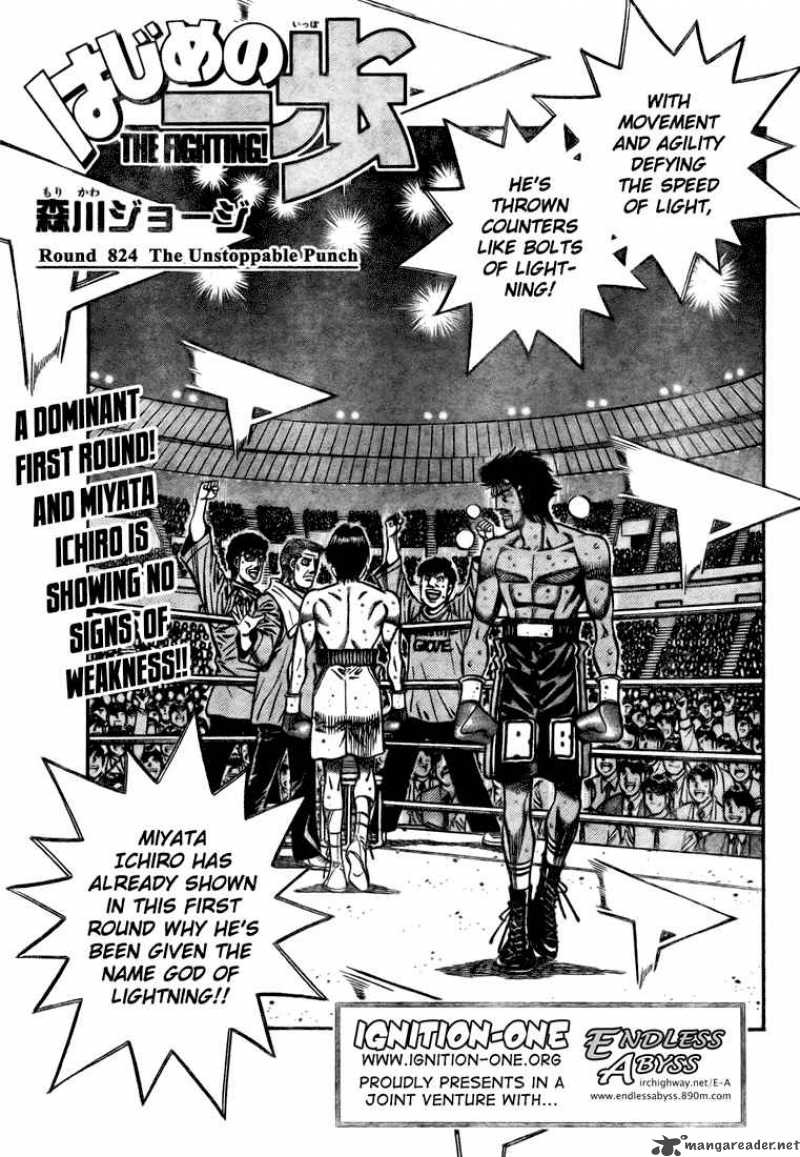 Hajime no Ippo Chapter 824 - Manhwa18.com