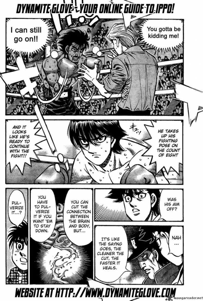 Hajime no Ippo Chapter 826 - Manhwa18.com