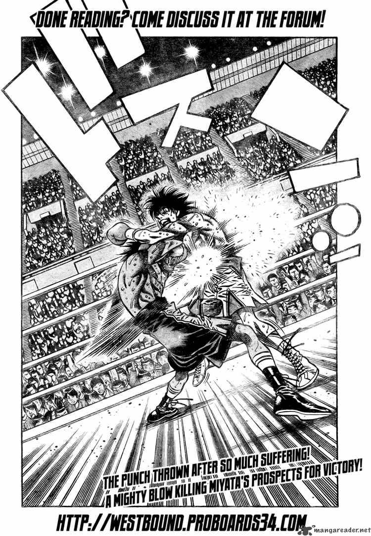 Hajime no Ippo Chapter 833 - Manhwa18.com