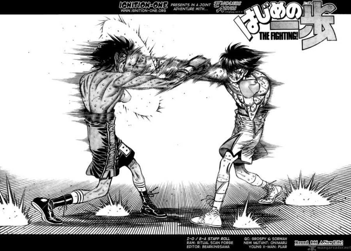 Hajime no Ippo Chapter 846 - Manhwa18.com