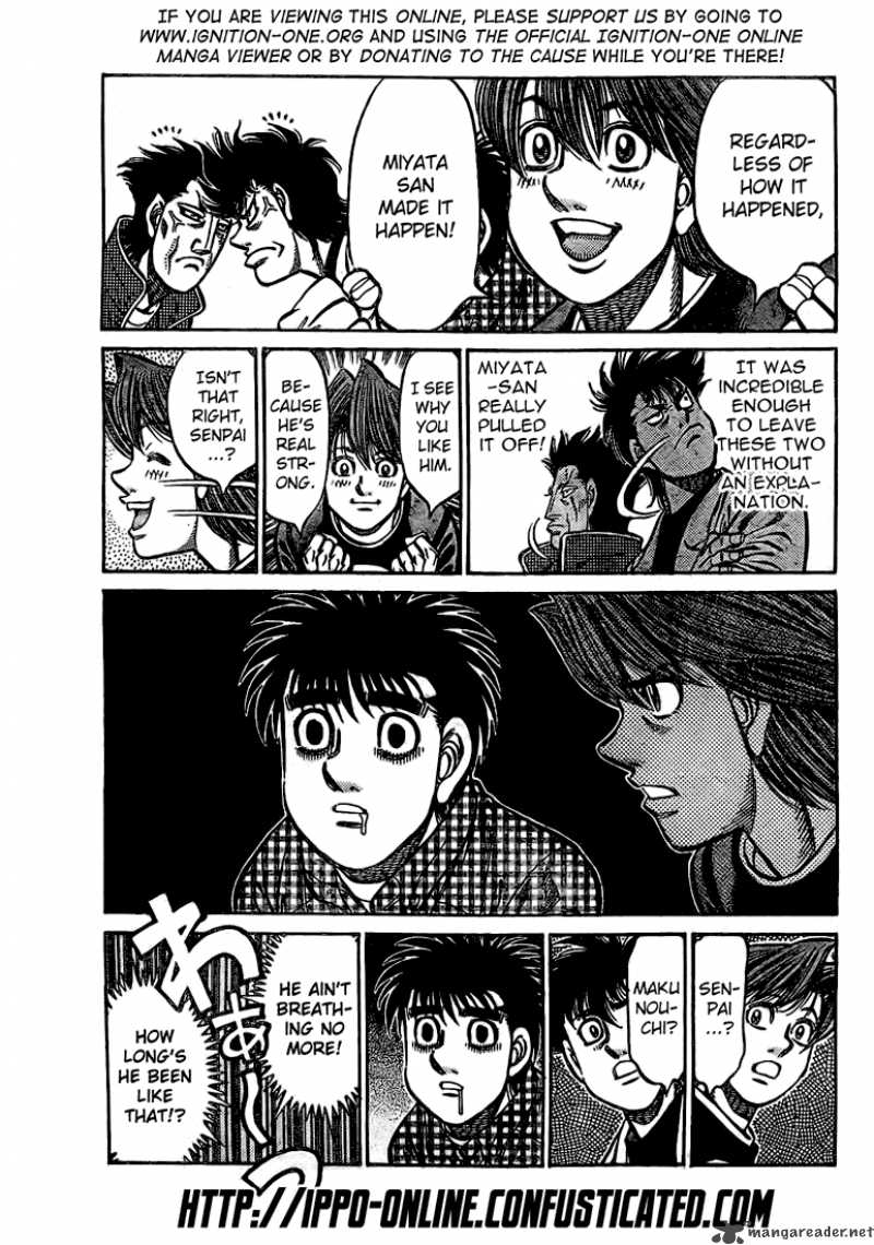 Hajime no Ippo Chapter 847 - Manhwa18.com