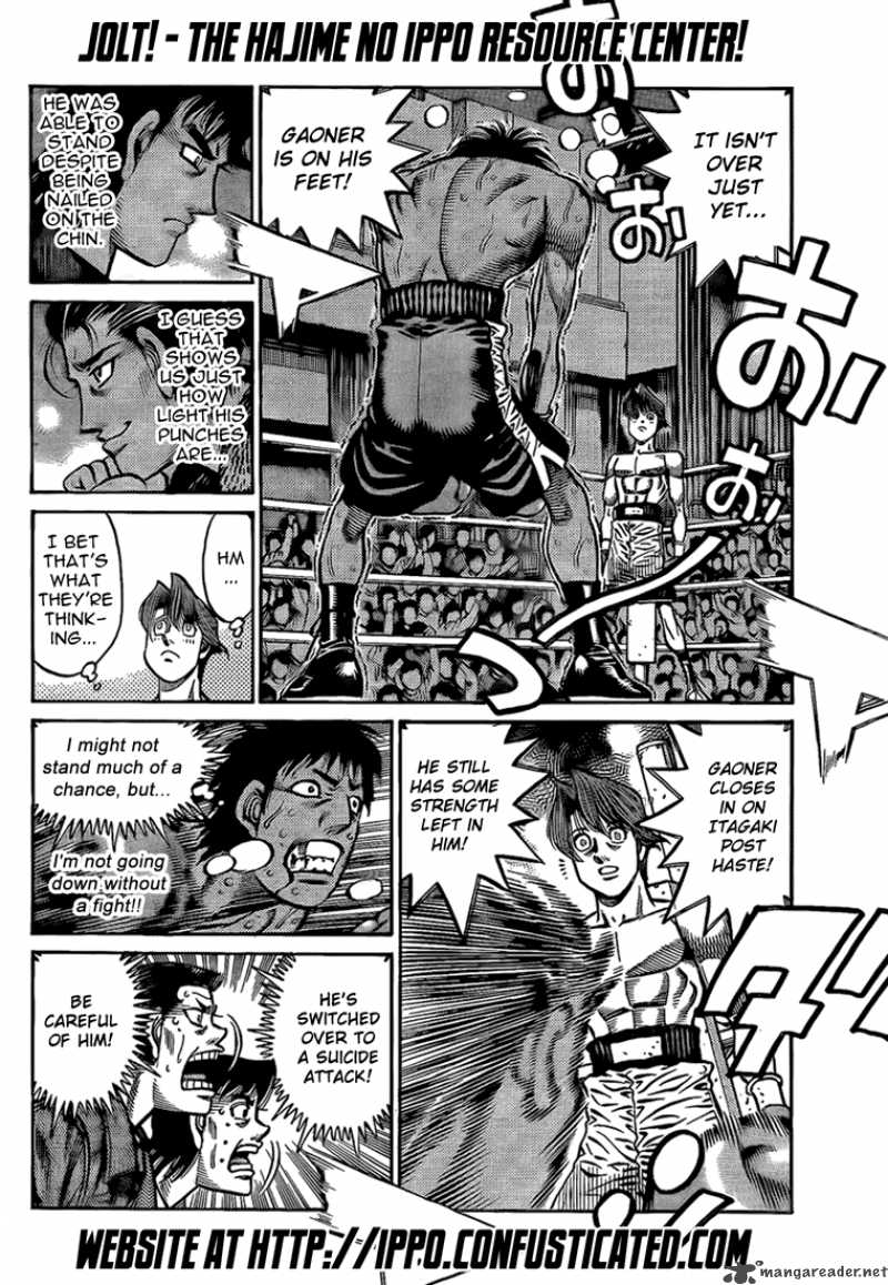 Hajime no Ippo Chapter 852 - Manhwa18.com