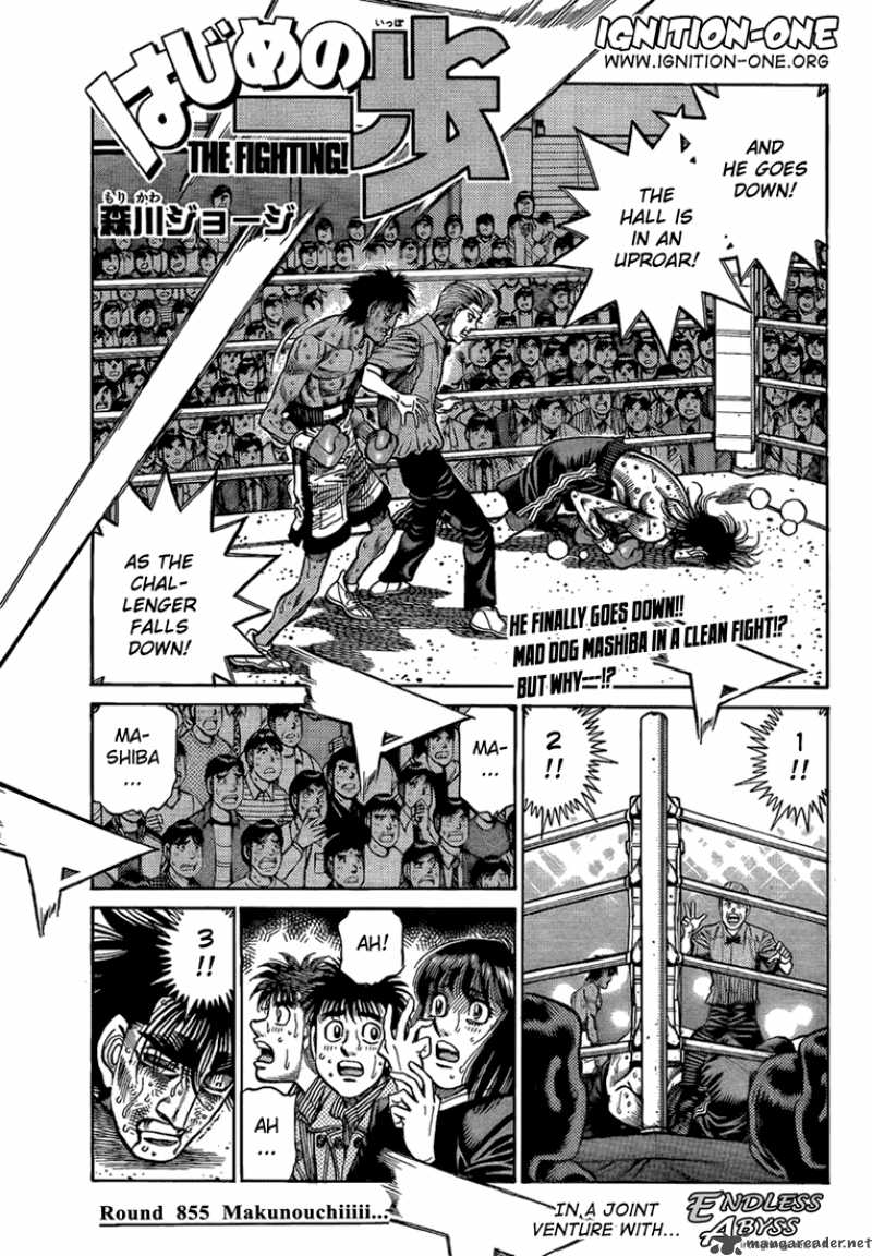 Hajime no Ippo Chapter 855 - Manhwa18.com