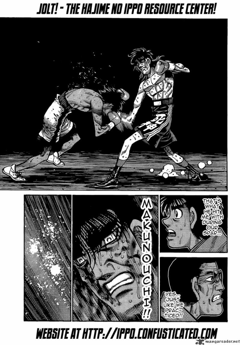 Hajime no Ippo Chapter 855 - Manhwa18.com