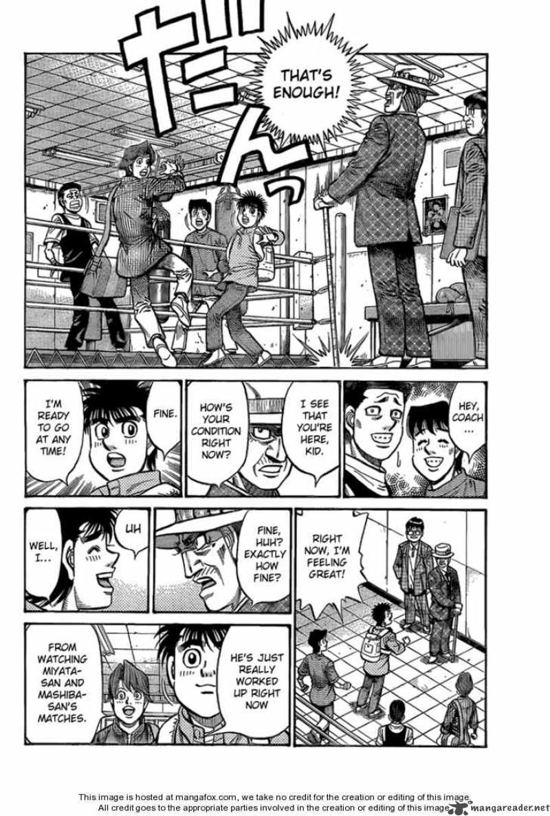 Hajime no Ippo Chapter 856 - Manhwa18.com