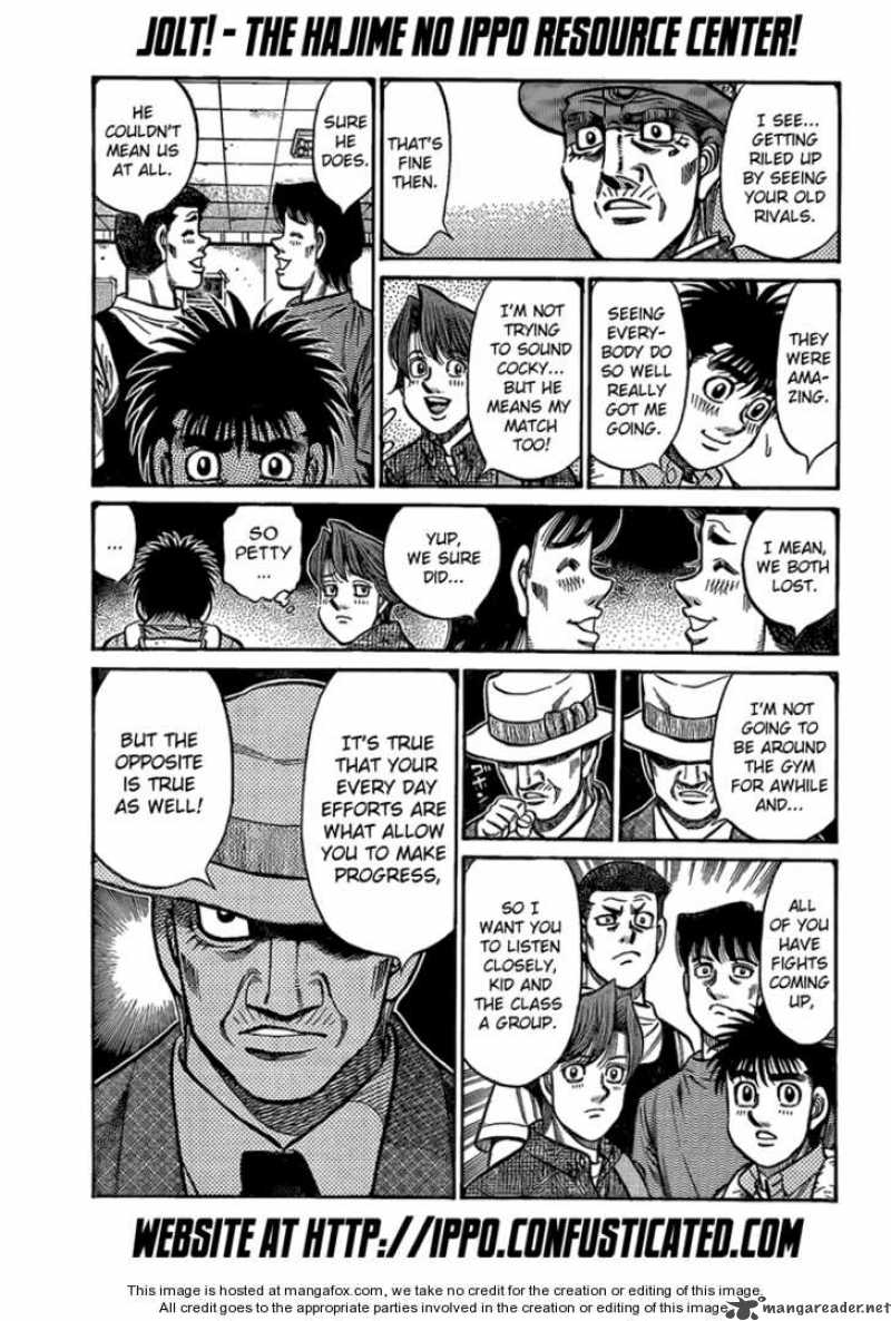 Hajime no Ippo Chapter 856 - Manhwa18.com