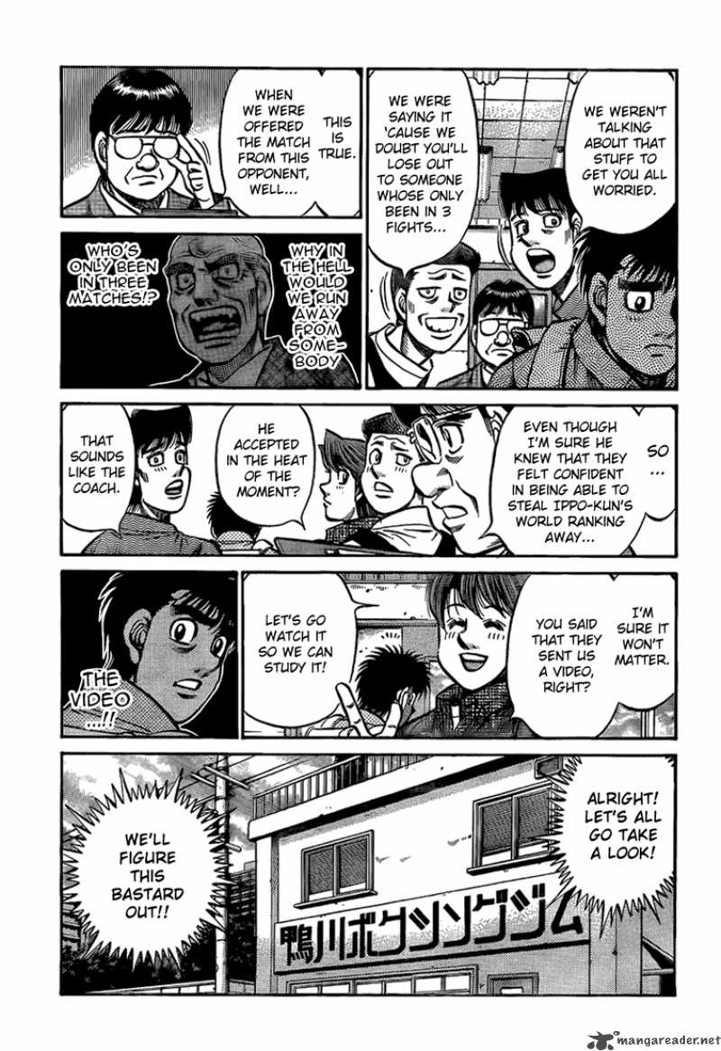 Hajime no Ippo Chapter 857 - Manhwa18.com