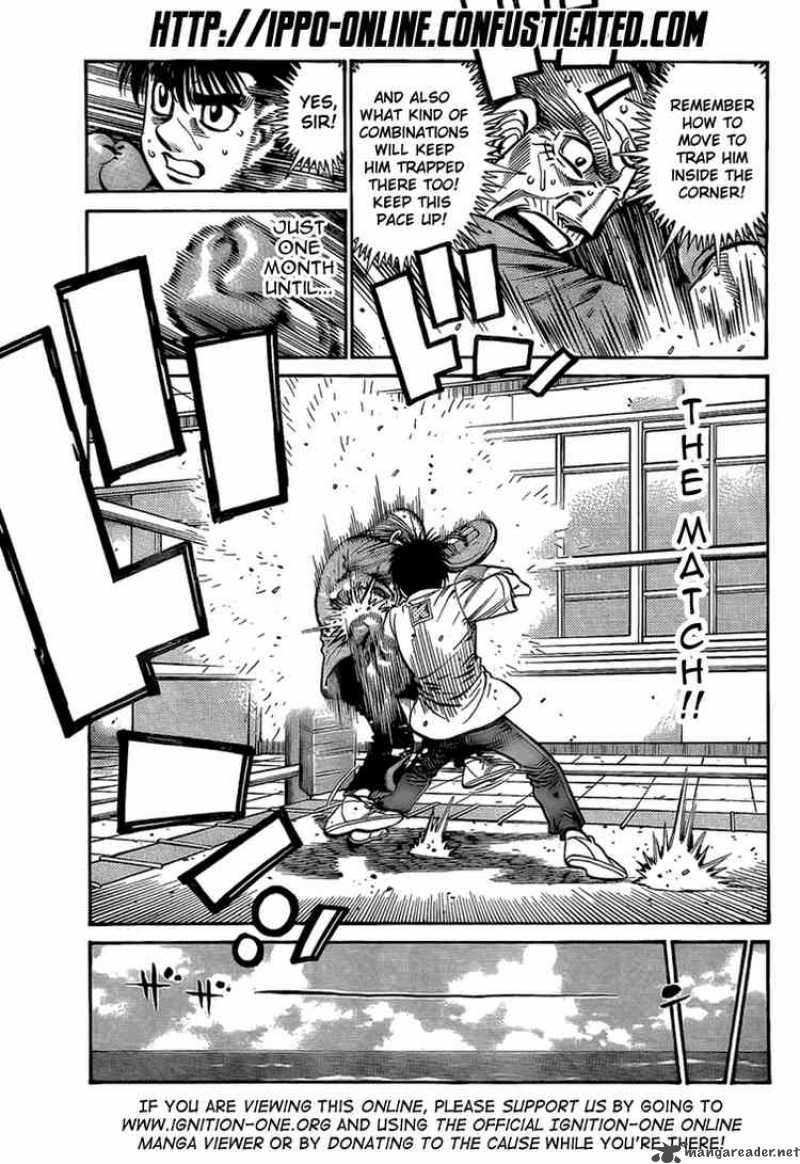 Hajime no Ippo Chapter 861 - Manhwa18.com