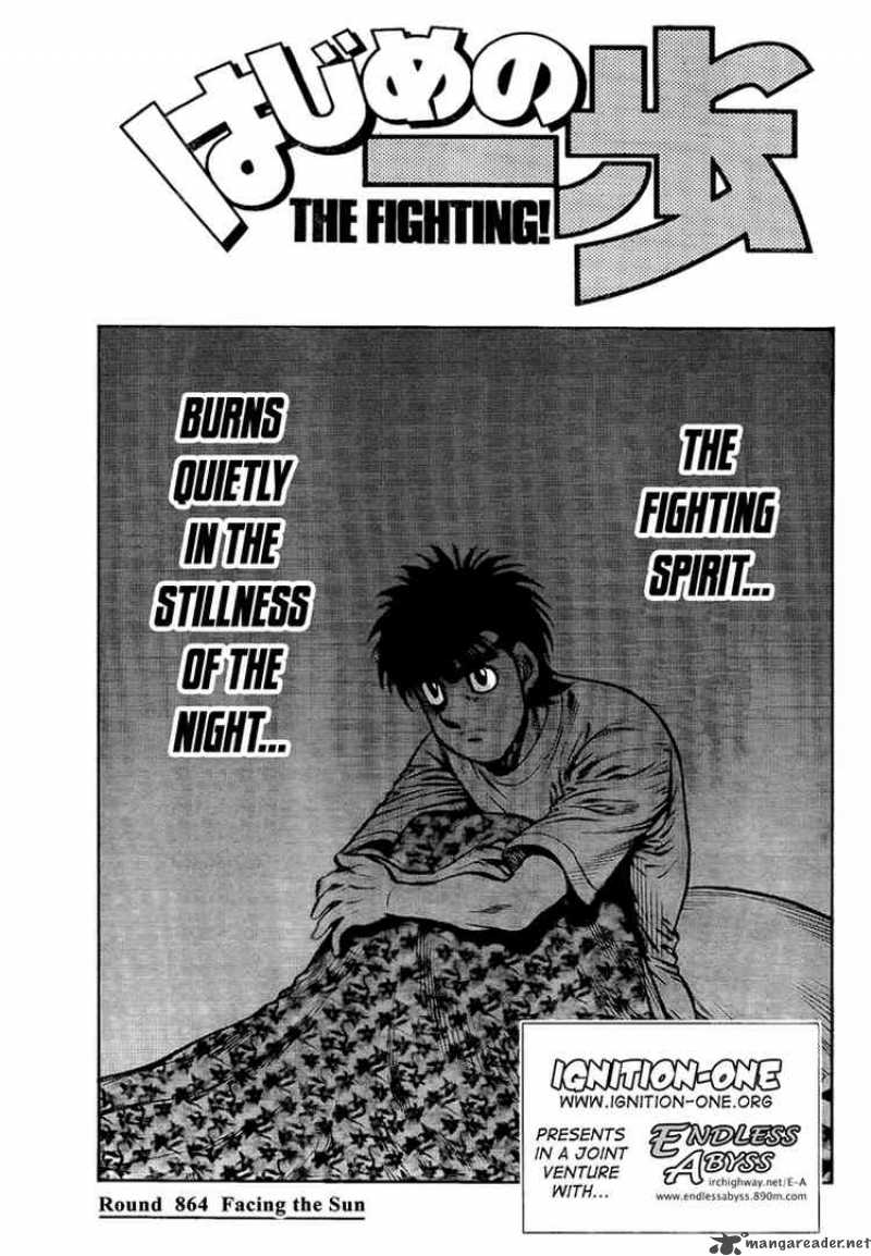 Hajime no Ippo Chapter 864 - Manhwa18.com