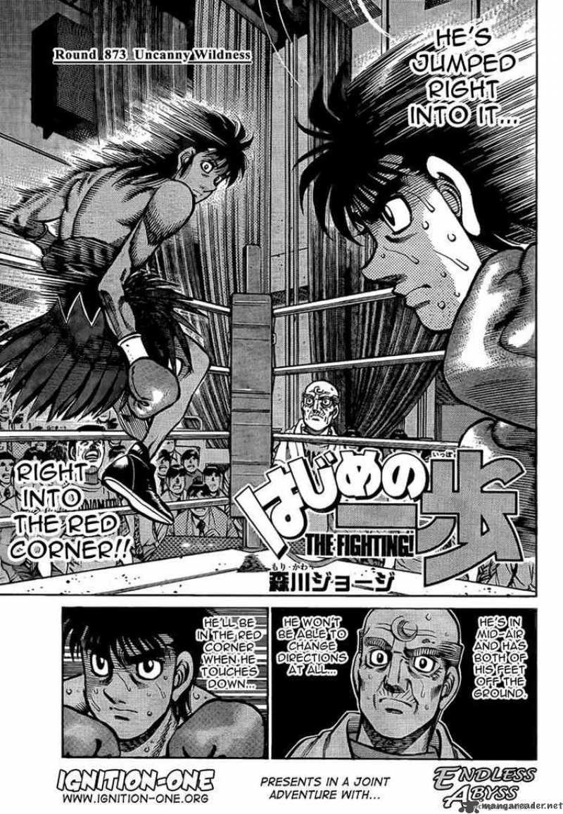 Hajime no Ippo Chapter 873 - Manhwa18.com