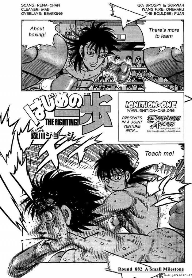 Hajime no Ippo Chapter 882 - Manhwa18.com