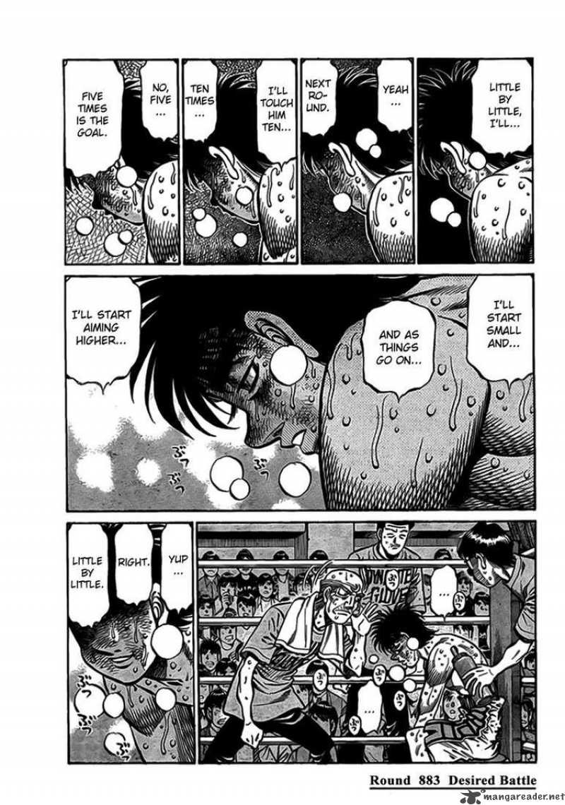 Hajime no Ippo Chapter 883 - Manhwa18.com