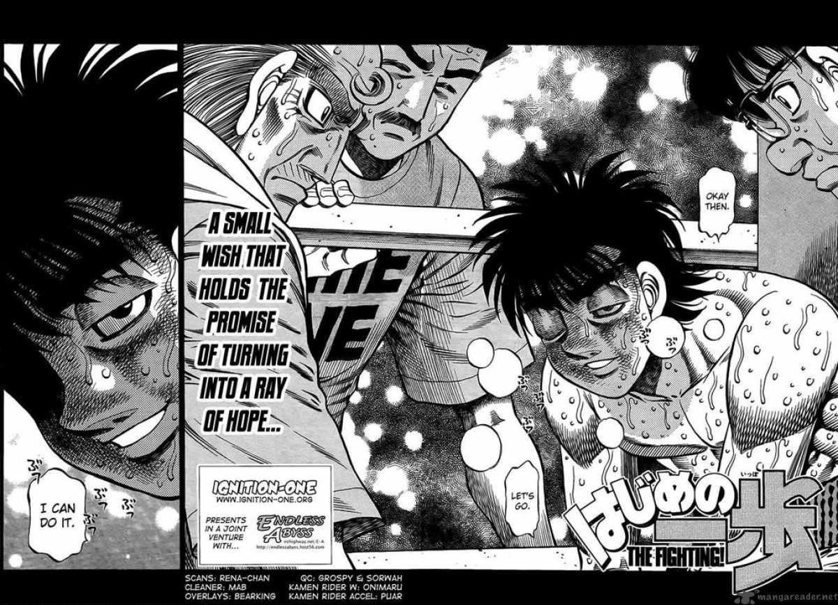 Hajime no Ippo Chapter 883 - Manhwa18.com