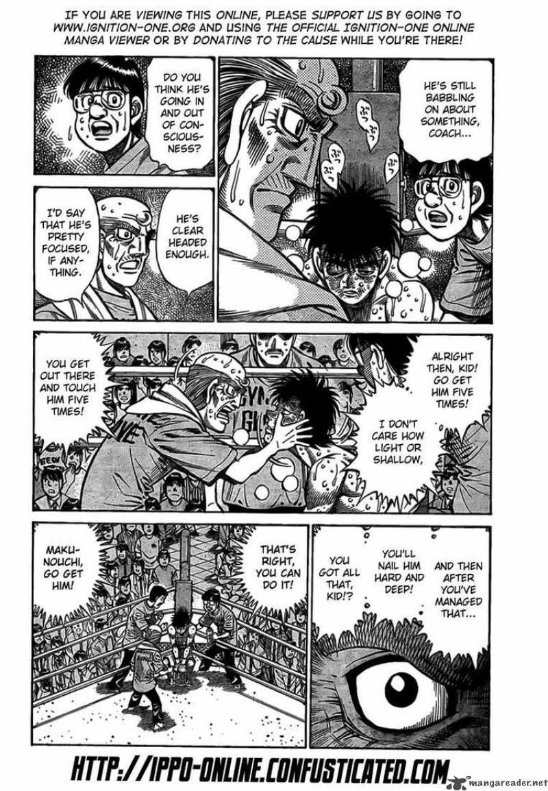 Hajime no Ippo Chapter 883 - Manhwa18.com