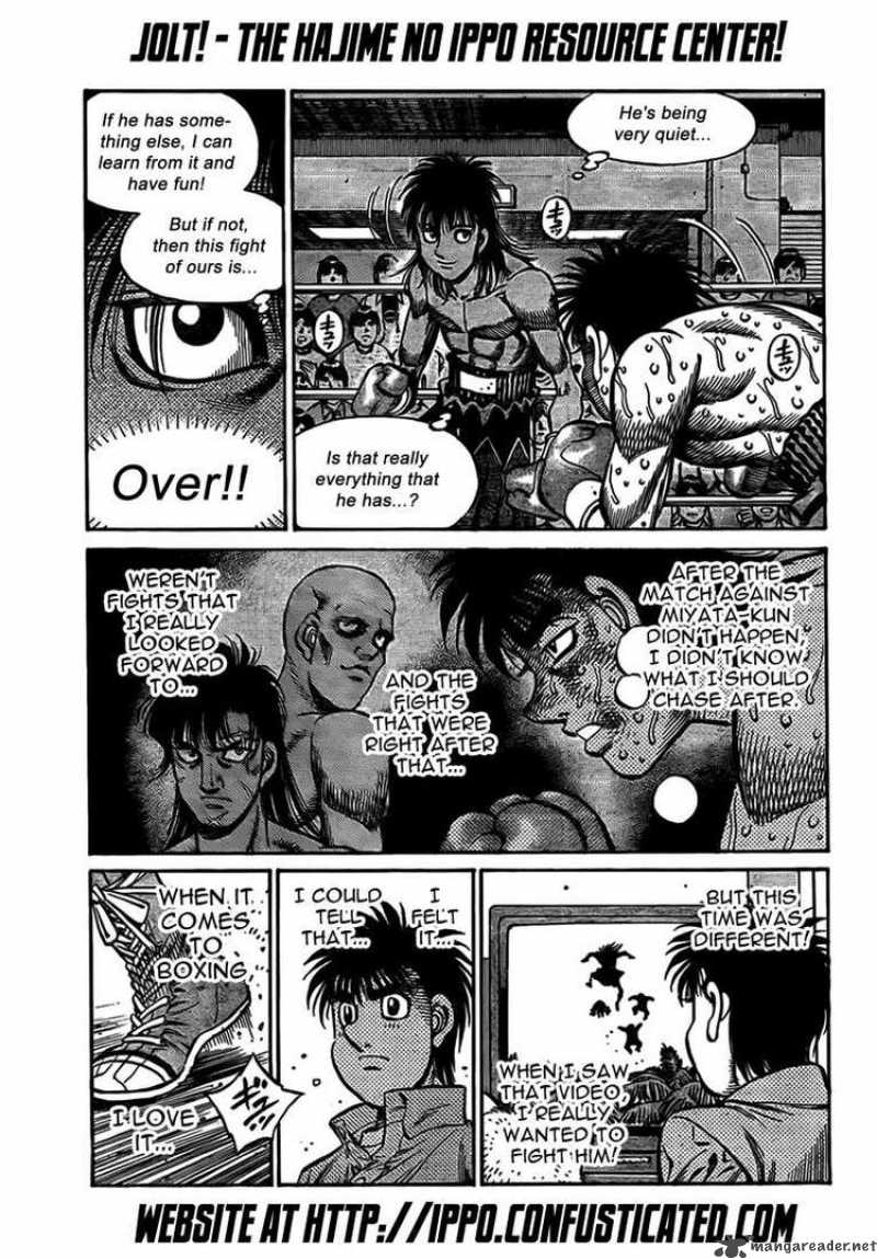 Hajime no Ippo Chapter 883 - Manhwa18.com