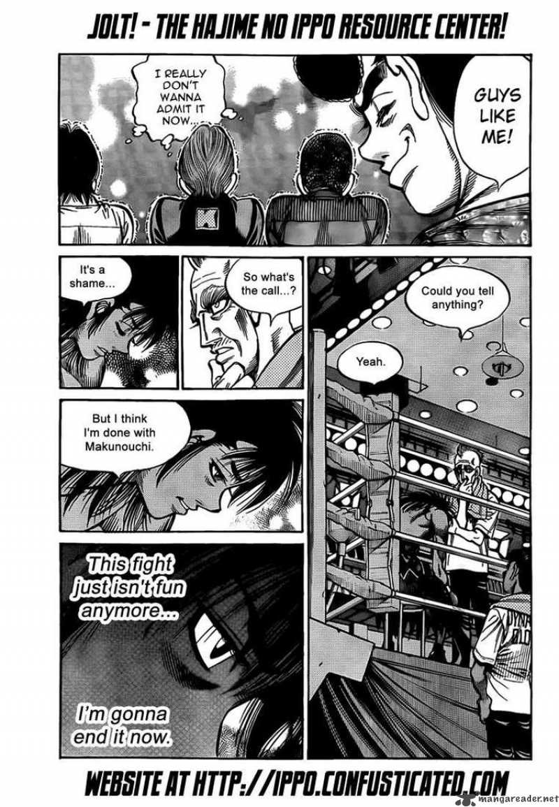 Hajime no Ippo Chapter 885 - Manhwa18.com