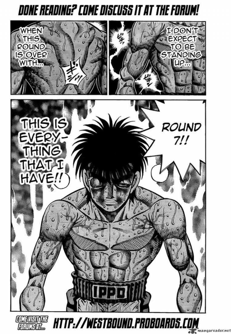 Hajime no Ippo Chapter 887 - Manhwa18.com