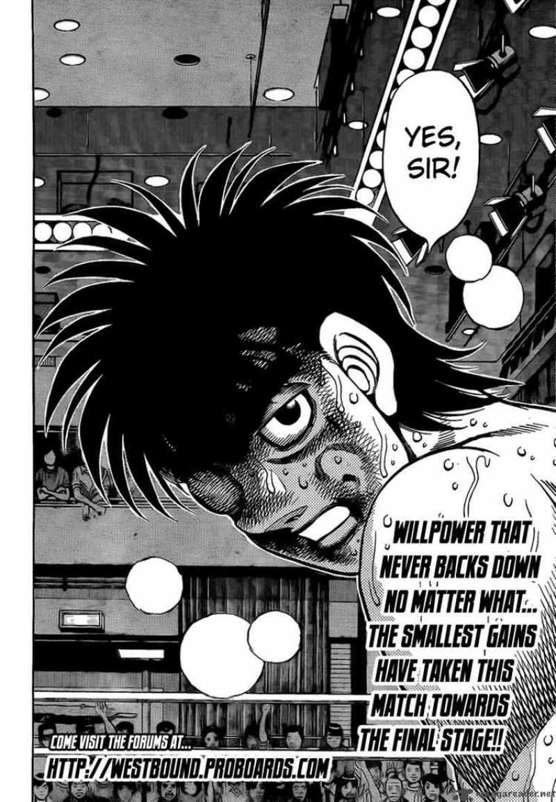 Hajime no Ippo Chapter 891 - Manhwa18.com