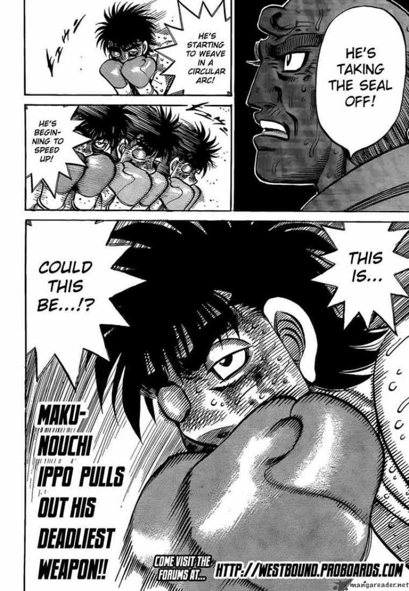 Hajime no Ippo Chapter 892 - Manhwa18.com