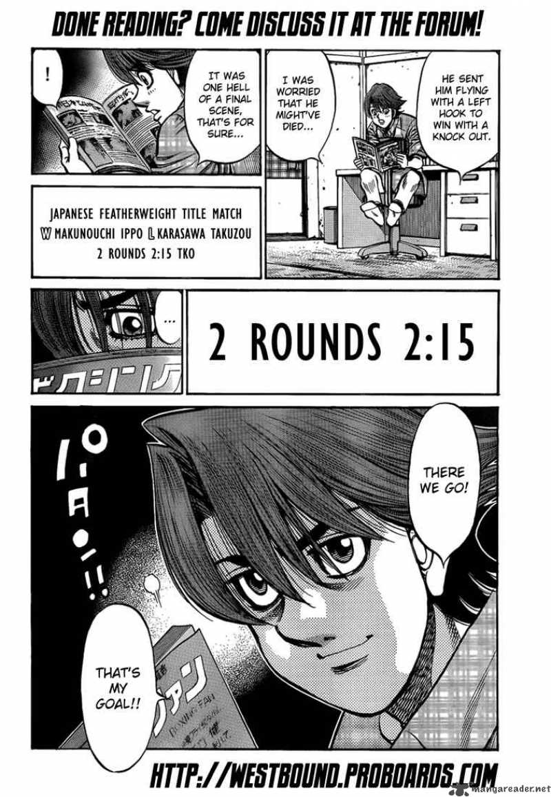 Hajime no Ippo Chapter 898 - Manhwa18.com