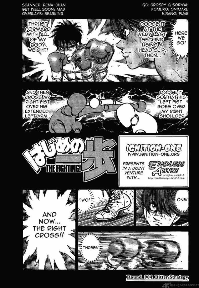 Hajime no Ippo Chapter 904 - Manhwa18.com